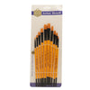 Keep Smiling Artist Brush Set Flat- 10 Pcs