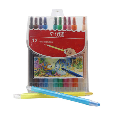 Titi Twist Crayons 12 Colors
