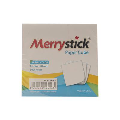 Merry Stick Paper Cube , 91mm x 87mm 300 Sheets
